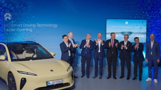 NIO eröffnet ein Smart Driving Technology Center bei Berlin.