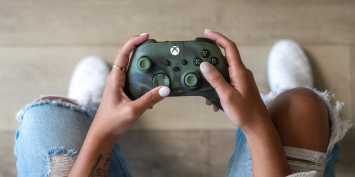 Der Xbox-Controller als "Nocturnal Vapor Special Edition"