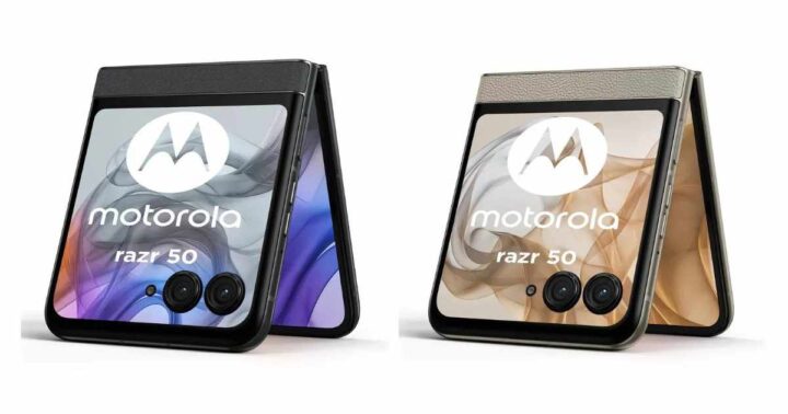 Das Motorola Razr 50 soll ein Flip-Phone mit großem Cover-Screen werden.